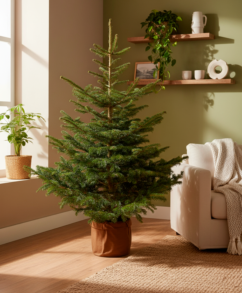Abeto de Navidad Natural S