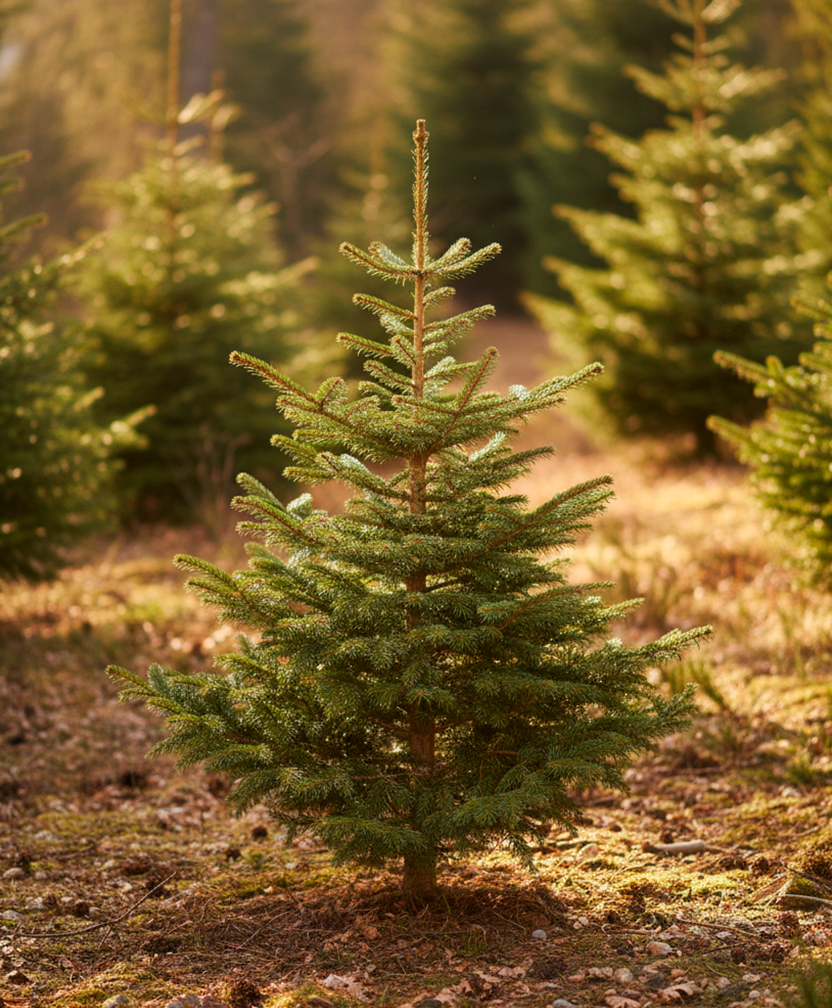 Abeto de Navidad Natural S